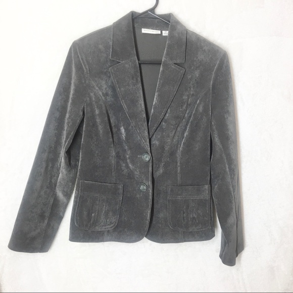Studio Works Jackets & Blazers - Studio Works Grey Corduroy Blazer/Jacket P10